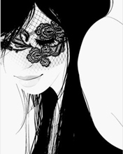 非主流黑色插画MM 677)