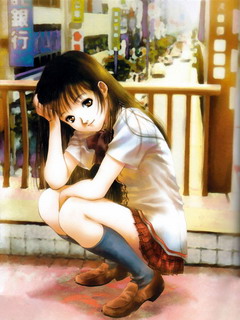 可爱动漫美少女 1368)