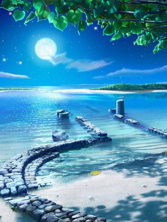如画风景，体现手机的屏幕质感　系列二 1591)