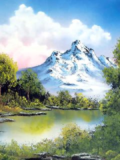 如画风景，体现手机的屏幕质感　系列三 1605)
