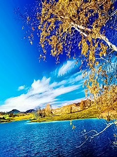 如画风景，体现手机的屏幕质感　系列四 1627)