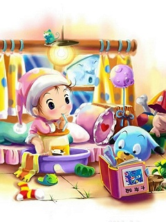 高清插画—可爱女娃娃 2532)