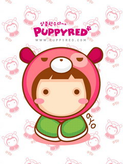 韩国puppyred可爱壁纸 3106)
