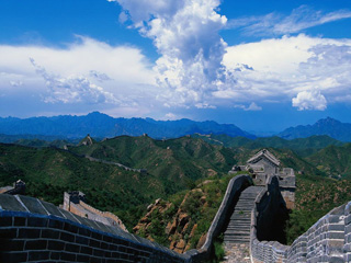 中国万里长城风光图片 4225)