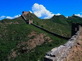 中国万里长城风光图片 4234)