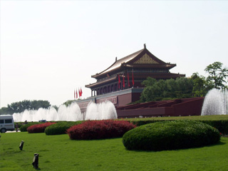 庆祝国庆节，北京故宫天安门桌面二 4270)
