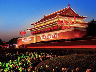 庆祝国庆节，北京故宫天安门桌面二 4262)