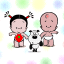 小破孩小丫彩信图片 4572)