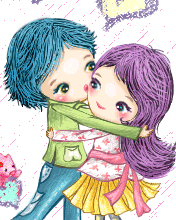 男女爱情动画屏保 5163)