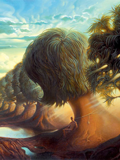 欧美幻想插画类手机壁纸 5853)