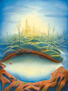 欧美幻想插画类手机壁纸 5858)
