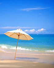 夏日海滩风情清晰图片 6000)