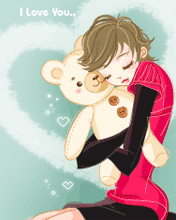 I love you 手机动态待机图片 6660)
