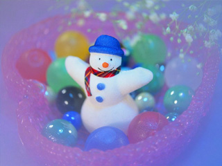 圣诞节可爱雪人图片 6937)