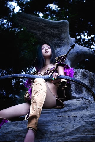 暗夜精灵国内COSPLAY美女壁纸 7269)