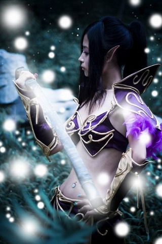 暗夜精灵国内COSPLAY美女壁纸 7270)