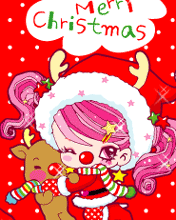 圣诞节祝福待机动画Merry Christmas! 7382)