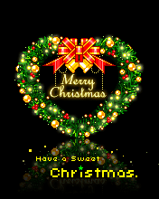 圣诞节祝福待机动画Merry Christmas! 7398)