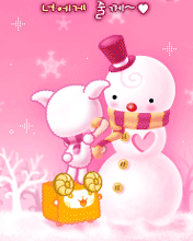 圣诞节祝福待机动画Merry Christmas! 7383)