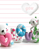 浪漫爱情动画A love message for you! 7422)