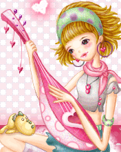 韩国卡通美女动画图 7852)