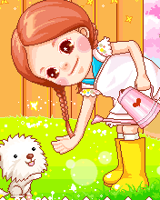 小孩可爱的动画背景图片 7878)