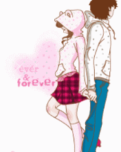 甜蜜爱情男女动态图片 8754)