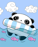 可爱趴趴熊手机动态图片集 10484)