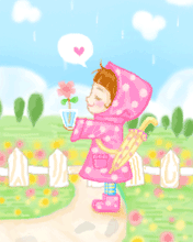 温馨彩信图片送给心爱的人 10746)