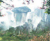 美丽迷人的山水风景图 11244)