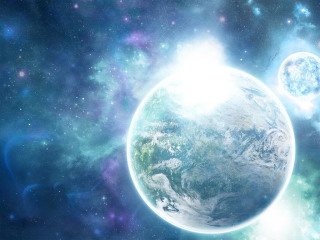 美轮美奂的宇宙星球风景图 11256)