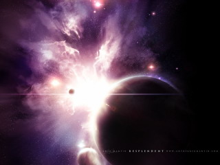 美轮美奂的宇宙星球风景图 11270)