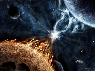美轮美奂的宇宙星球风景图 11274)