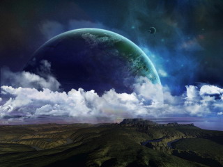 美轮美奂的宇宙星球风景图 11268)