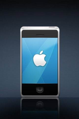 苹果标识创意iphone壁纸 12520)