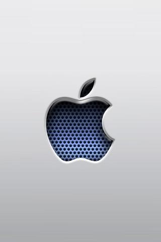 苹果标识创意iphone壁纸 12530)