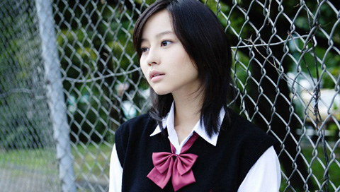 堀北真希清纯可爱学生装写真PSP壁纸 12685)