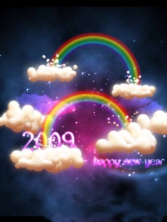 喜庆迎新年2009漂亮手机美图 12765)