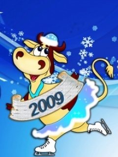 喜庆迎新年2009漂亮手机美图 12767)
