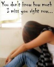 爱情类手机图片I Miss You! 13005)
