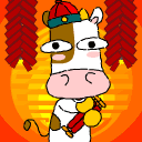 2009牛年祝福手机彩信 13157)