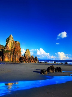 蓝色的风景图-梦幻天空 14366)