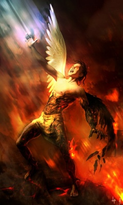 绘画壁纸-各种黑暗的恶魔 14483)