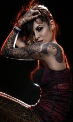 美女纹身师Kat Von D纹身秀 14549)