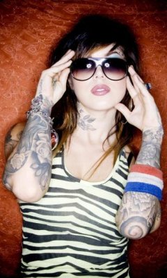 美女纹身师Kat Von D纹身秀 14543)