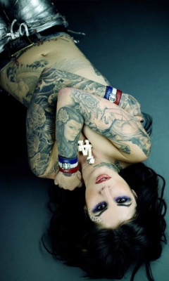 美女纹身师Kat Von D纹身秀 14547)