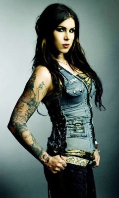 美女纹身师Kat Von D纹身秀 14553)
