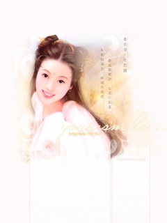 古典美女绘画 15044)