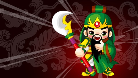 卡通三国人物矢量插画 16227)