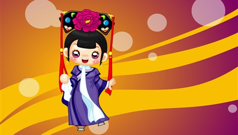 卡通三国人物矢量插画 16225)
